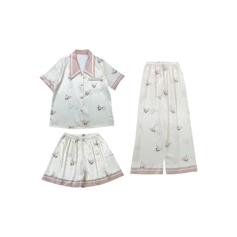 Vine Color Unisex Pajama Sets-0