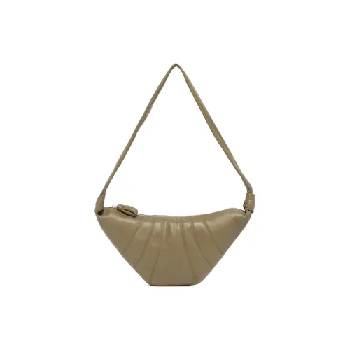 Lemaire Leather Goat Horn Bag Handbag Shoulder Bag Medium Size Women's Green