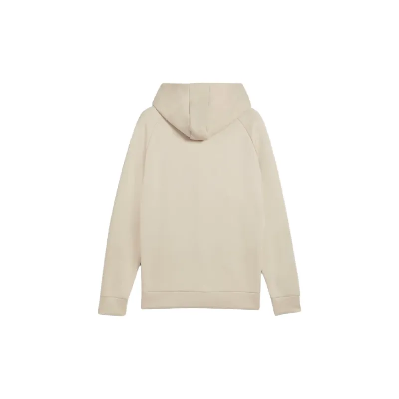 PUMA Full Zip Hoodie Jackets & Coats Men's Ecru-1