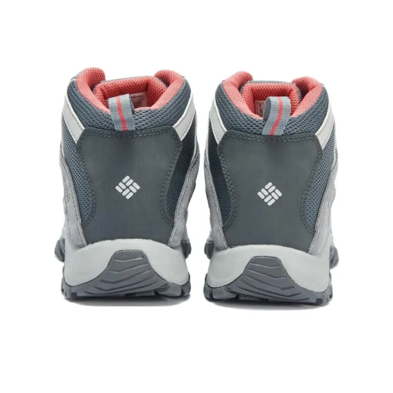 Columbia Crestwood Waterproof And Breathable Mid Top Hiking Shoes Women's Gray-2