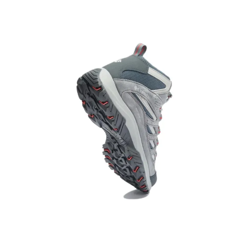 Columbia Crestwood Waterproof And Breathable Mid Top Hiking Shoes Women's Gray-4