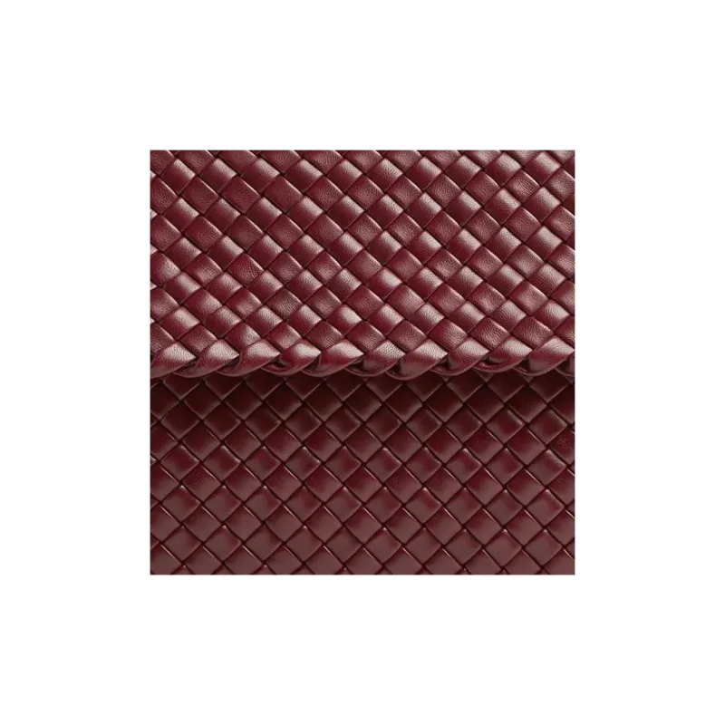 Bottega Veneta Patti Lambskin Shoulder Bag, Crossbody Bag, Handbag Trumpets Women's Cherry Red-4