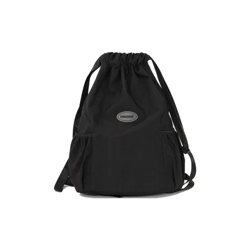 Kaka Tree Nylon Backpack Regular Unisex Black/Purple/Brick Red/Blue