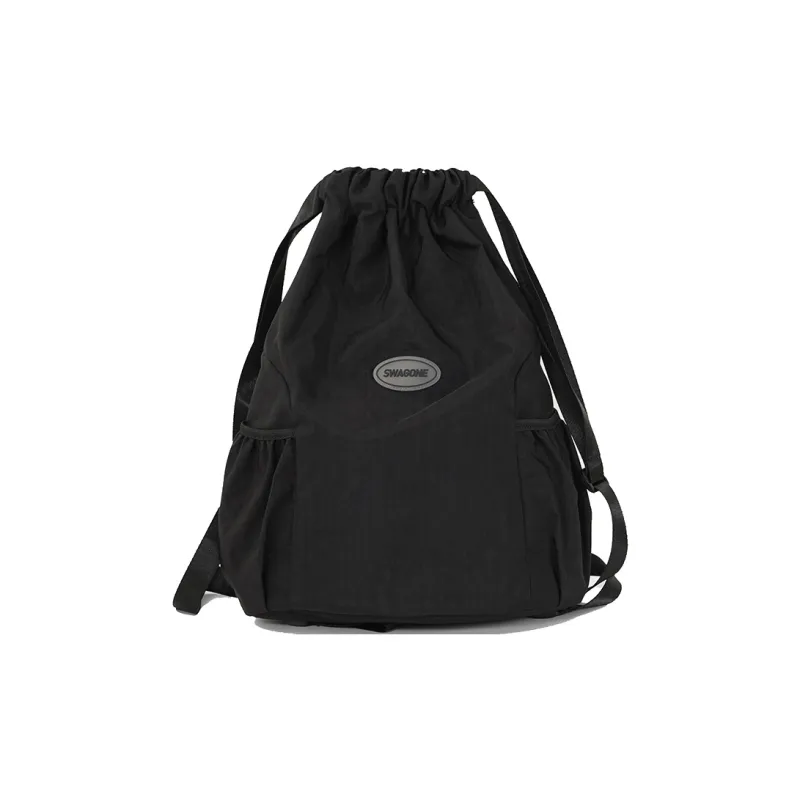Kaka Tree Polyester Backpack Regular Unisex Black/Burgundy/Khaki/Green-0