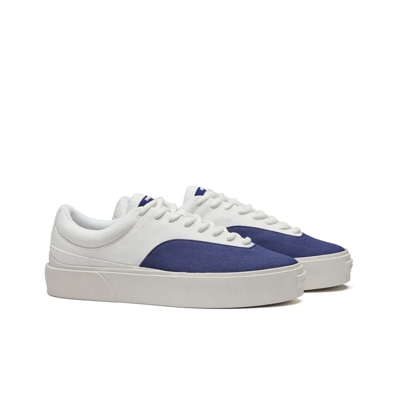 EQLZ EQUALIZER Fault 22LO Wear Resistant Low Top Skateboard Shoes Unisex Aurora White Air Force Blue-2
