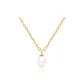 Water drop round gold