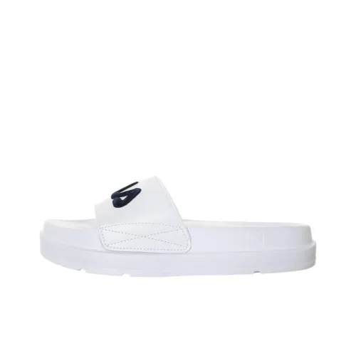 FILA Drifter Slide Slippers Unisex White