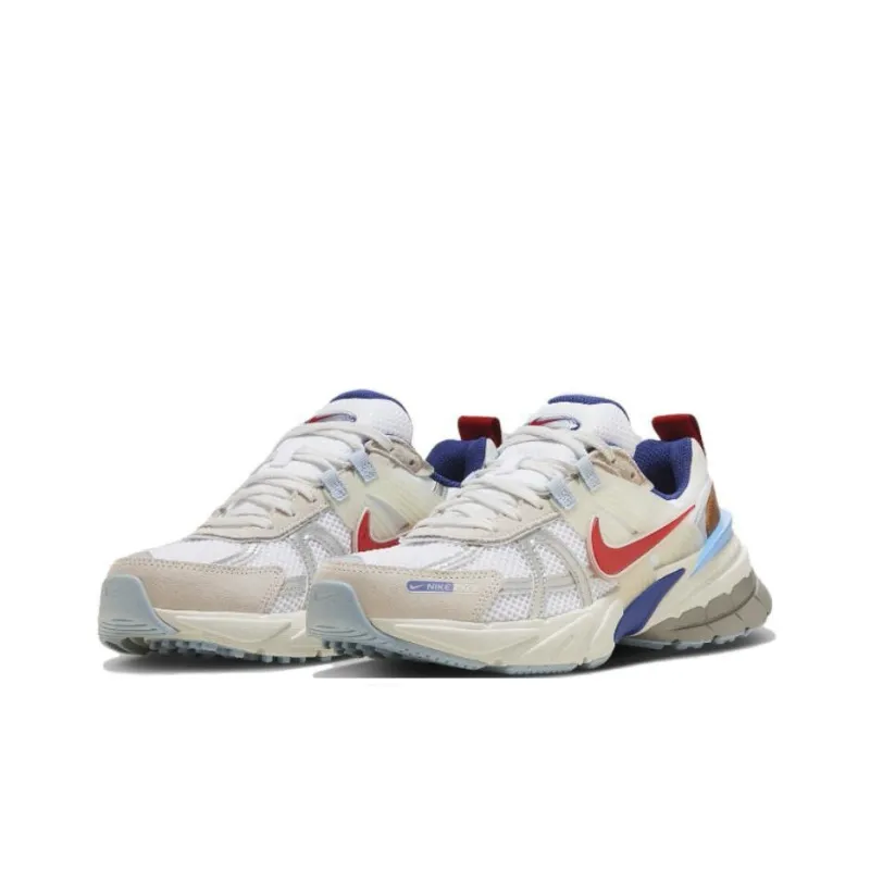 Nike V2K Run Metallic Silver Gym Red University Blue Women's-2