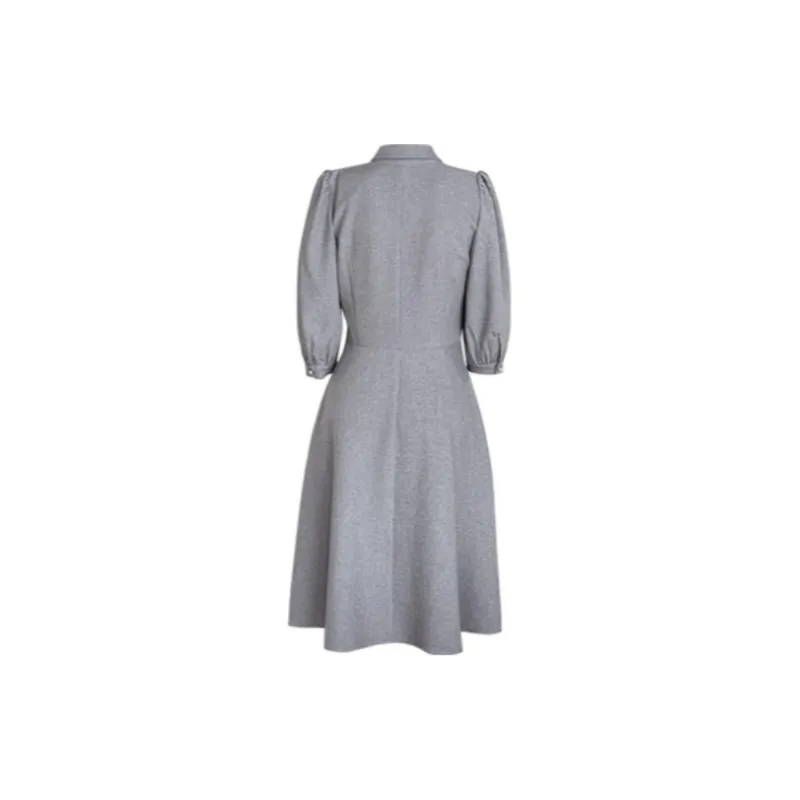 ROEYSHOUSE Short-Sleeved Dresses Women's Gray-1