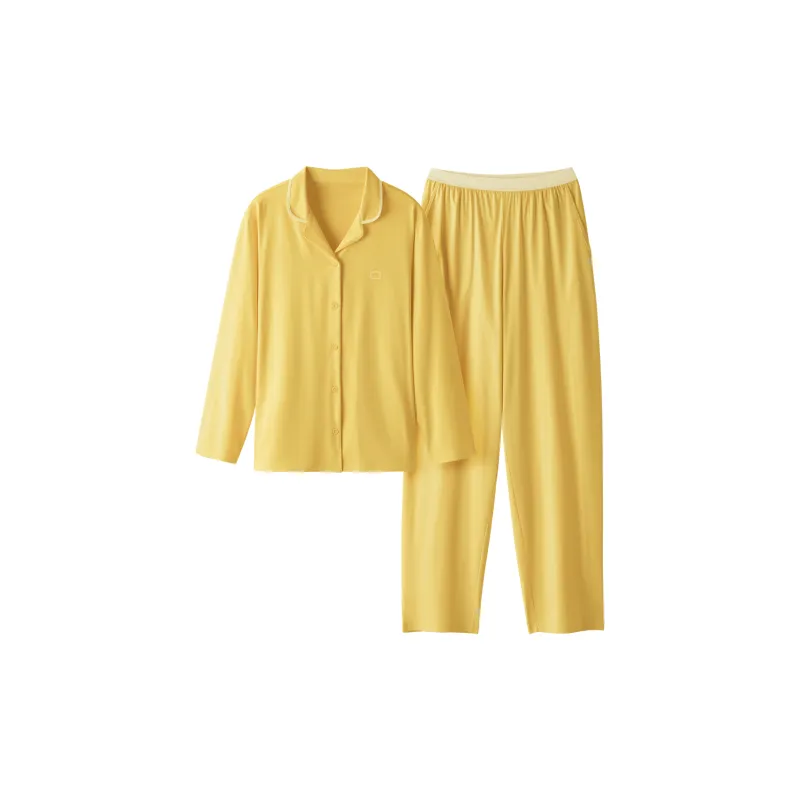 Bananain Red Plan Series Pajama Set Unisex-12