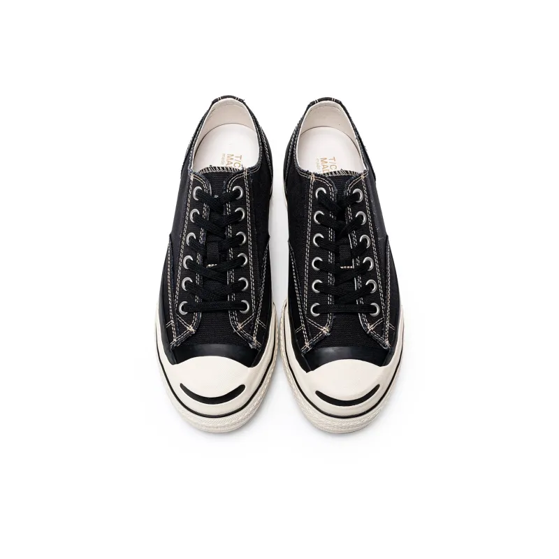 TC Tcmade 016b Low Top Canvas Shoes Unisex Black-2