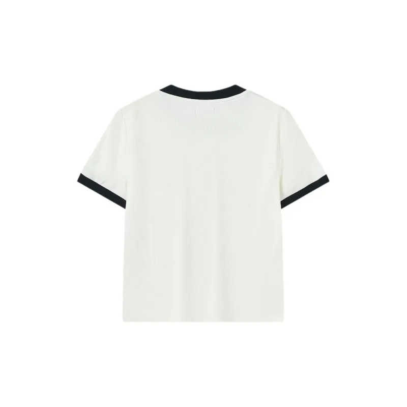 KSWISS SS24 T Shirt Women's Euryale White-1