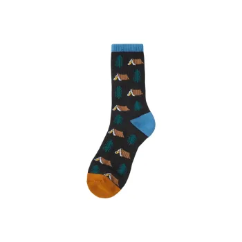 THE NORTH FACE CAMPING COOLMAX Mid Calf Socks Unisex 1 Pack Black