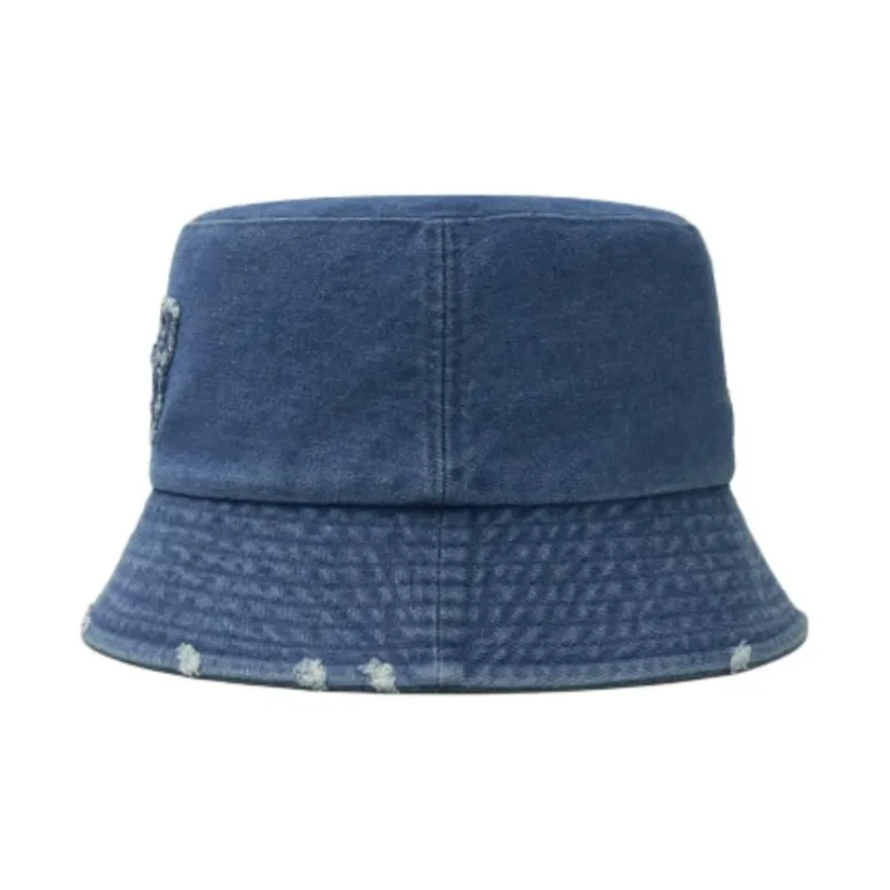 MLB Denim Bucket Hats Unisex Blue-4