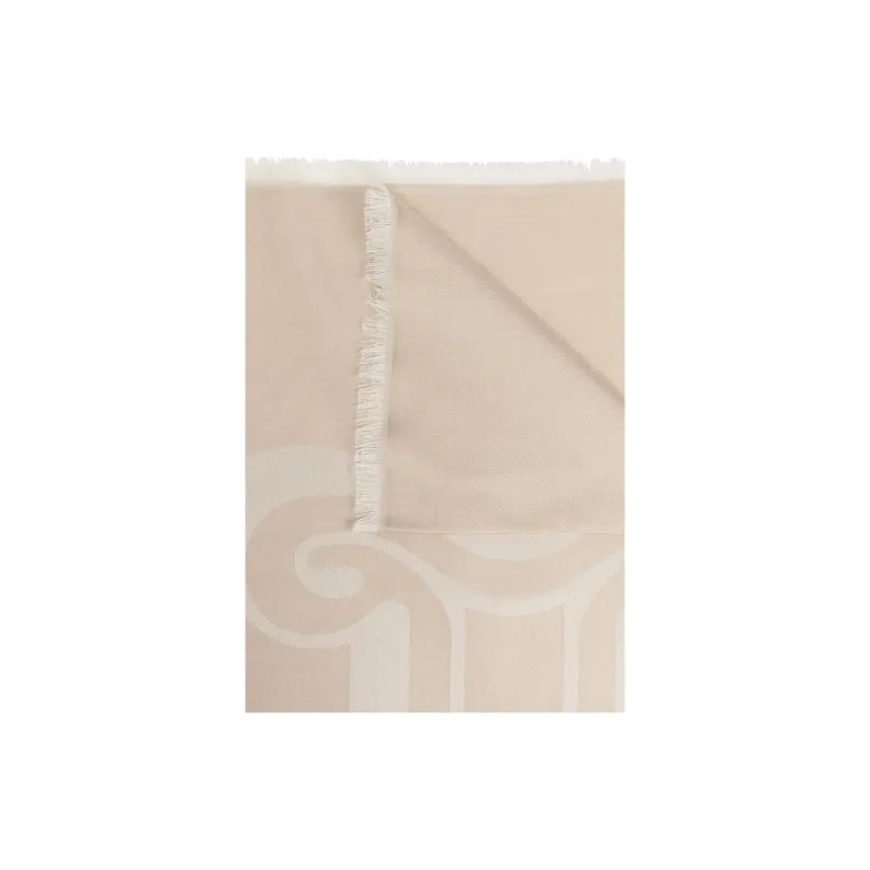 MaxMara Dorothy Logo Detailed Scarf-3