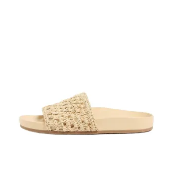 Loeffler Randall Slide Slippers Women's Beige