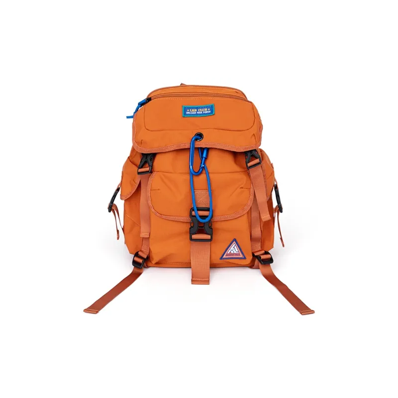 Kaka Tree Oxford Backpack Regular Unisex Orange/Black-0