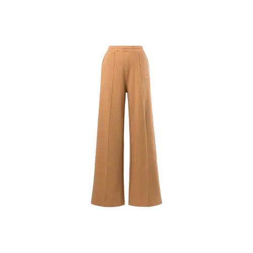 Reebok Wide-leg Cotton Track Pants