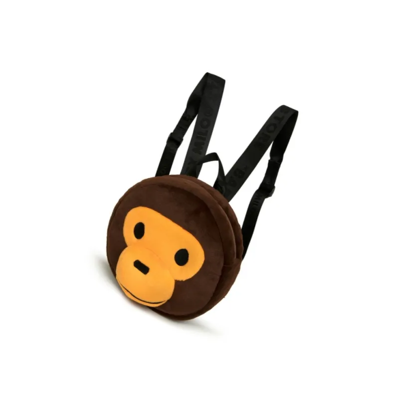 Aape Polyester Backpack Regular Women's Brown-3