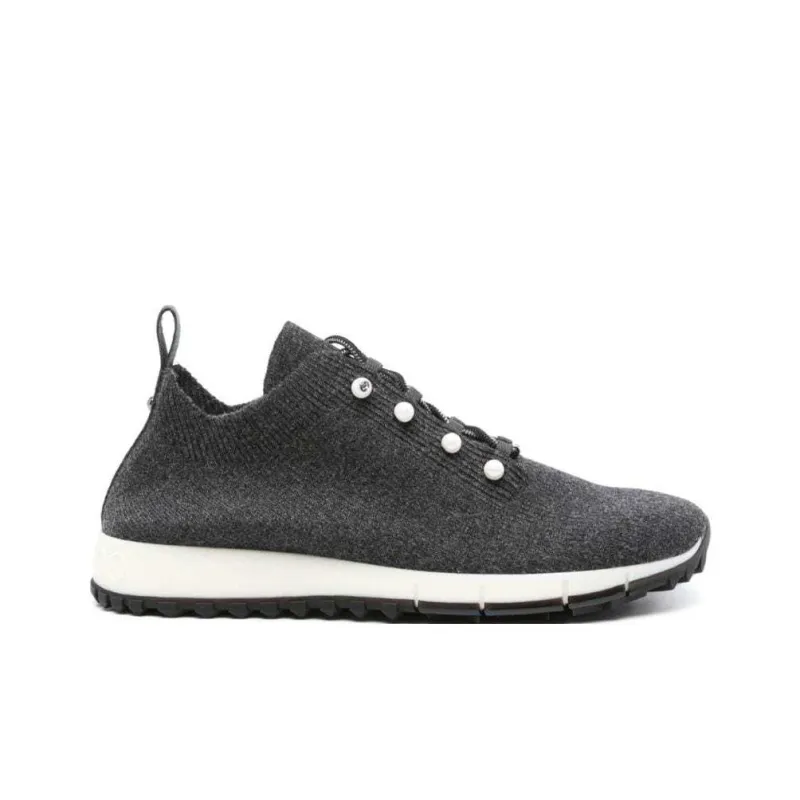 Jimmy Choo Low Top Casual Shoes Women's Black-1