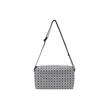 ISSEY MIYAKE Polyurethane One Shoulder Handbags Men's Silver