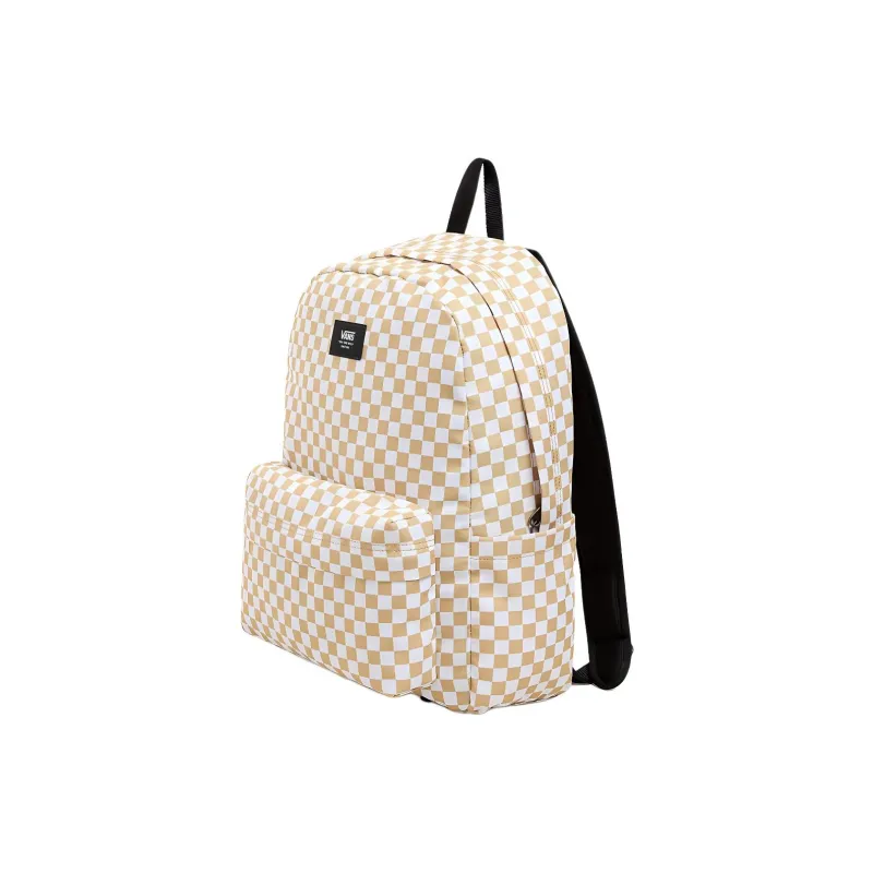 Vans Polyester Backpack Regular Unisex Orange & White-3