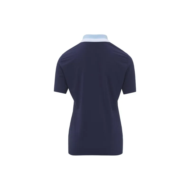 LI NING 1990 Golf Series Polo Shirt Women's Sailor Blue-1