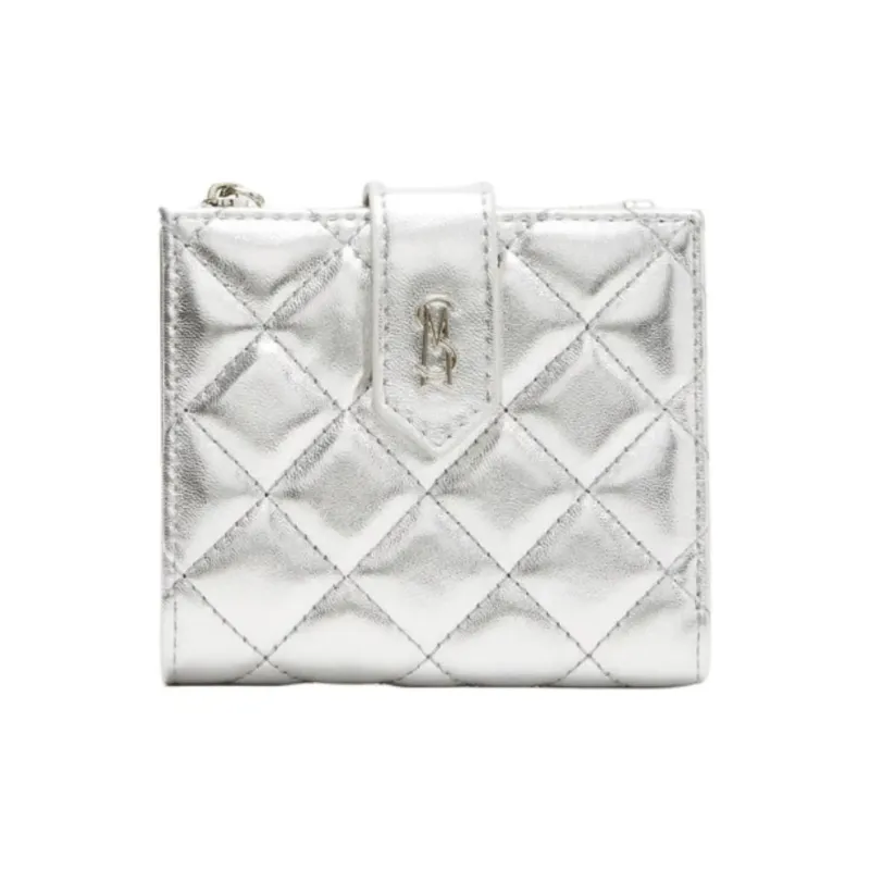 STEVE MADDEN Synthetic Material Wallet Women's Silver-0