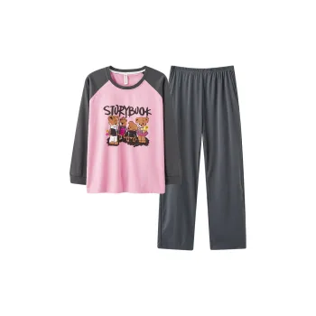 FENTENGCARE Pajama Set Women's Dark Gray