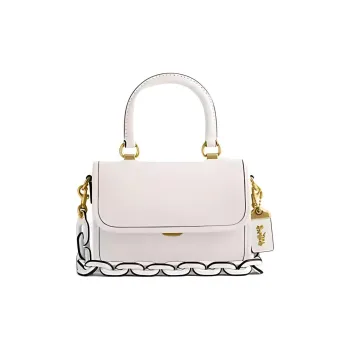 COACH Rogue Glove Tanning Portable Crossbody Bag, Shoulder Bag Women's White