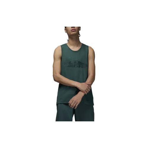 Nike Tank Tops Unisex Oxidized Green / Sail Color