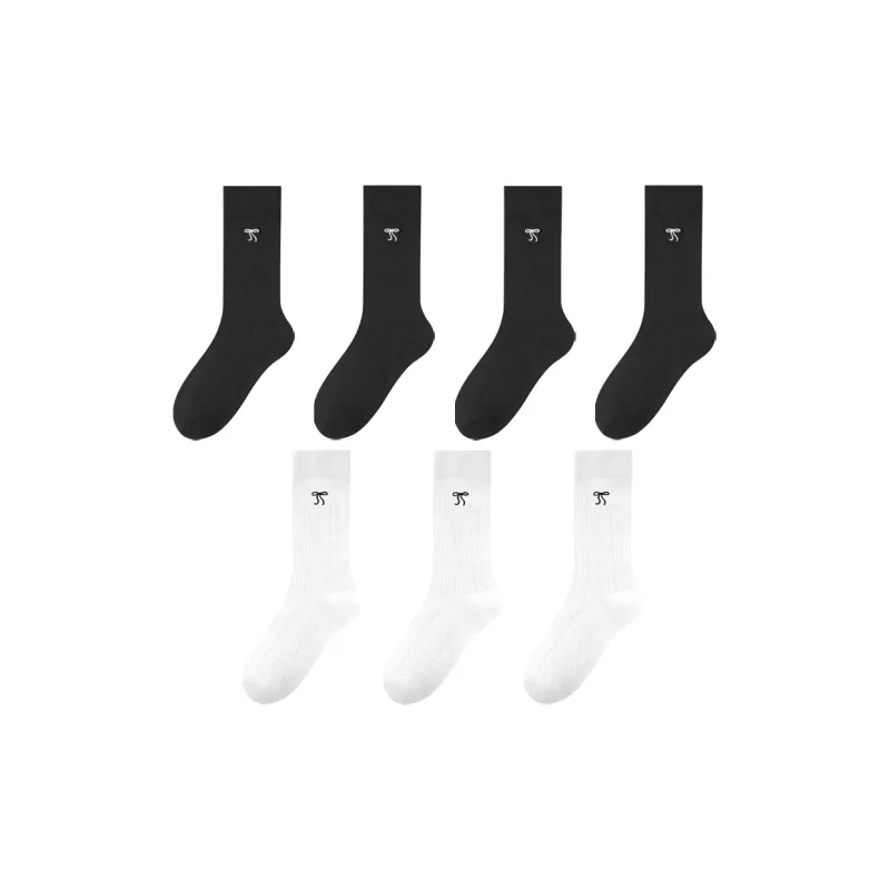 MIIOW Cool One Summer Series Knee High Socks Women's 7 Pack-14
