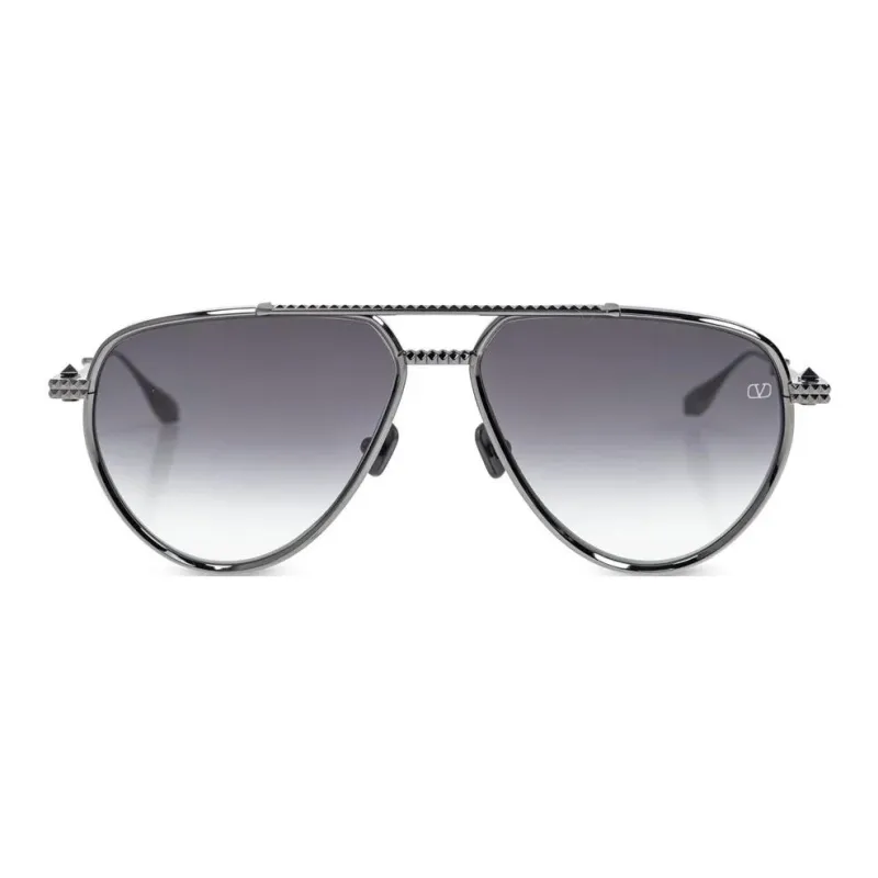 Valentino Eyewear Aviator Frame Sunglasses-0