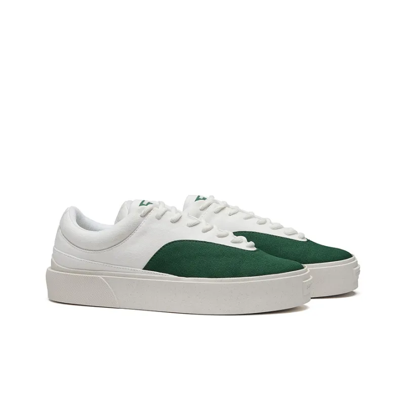 EQLZ EQUALIZER Fault 22LO Wear-Resistant Low-Top Skateboard Shoes Unisex Aurora White Pacific Green-2