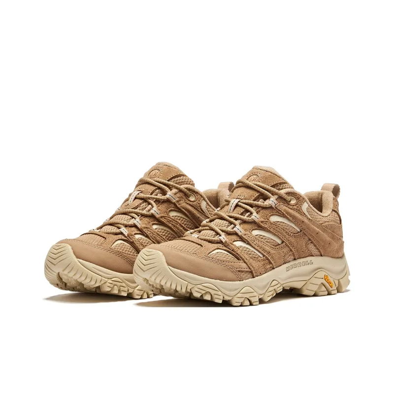 MERRELL MOAB 3 Anti Slip Wear Resistant Low Top Trekking Shoes Women's Khaki-1