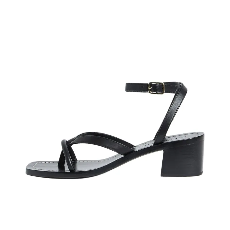 Loeffler Randall Eloise Strap Sandals 5cm Women's Black-0