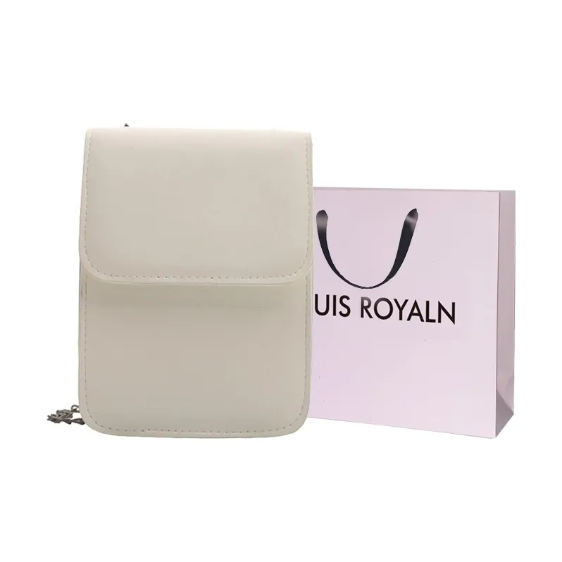 LOUIS ROYALN PU Shoulder Bag, Crossbody Bag Women's White/Pink/Fuchsia/Brown/Orange/Black-0
