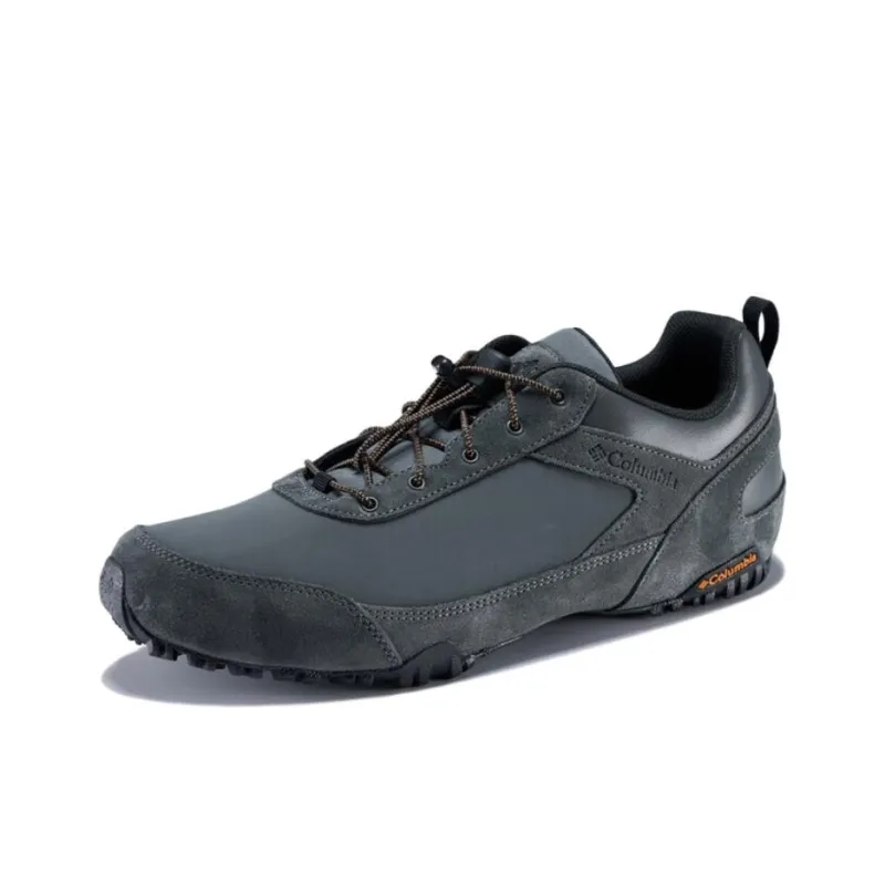 Columbia Wear Resistant Low Top Trekking Shoes Men's Gray-1