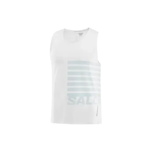 SALOMON SENSE AERO Tank Tops Men White