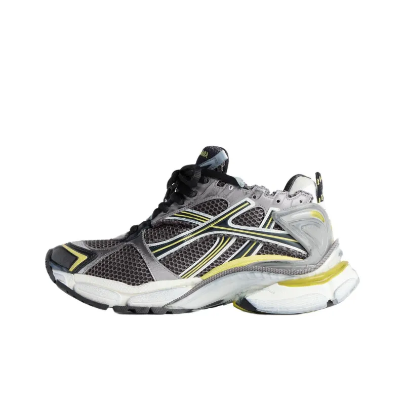 Balenciaga Runner Grey Yellow-0