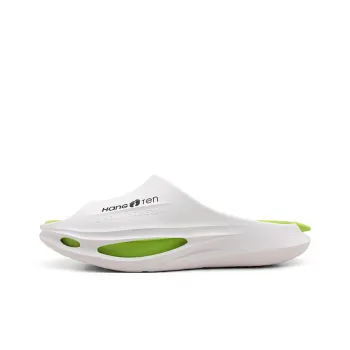 HANG TEN Slide Slippers Unisex Black Orange/White Black/Beige Orange/Black Purple/White Green/Beige Purple