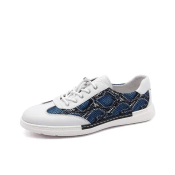 CHARRIOL Low Top Skateboard Shoes Men's White