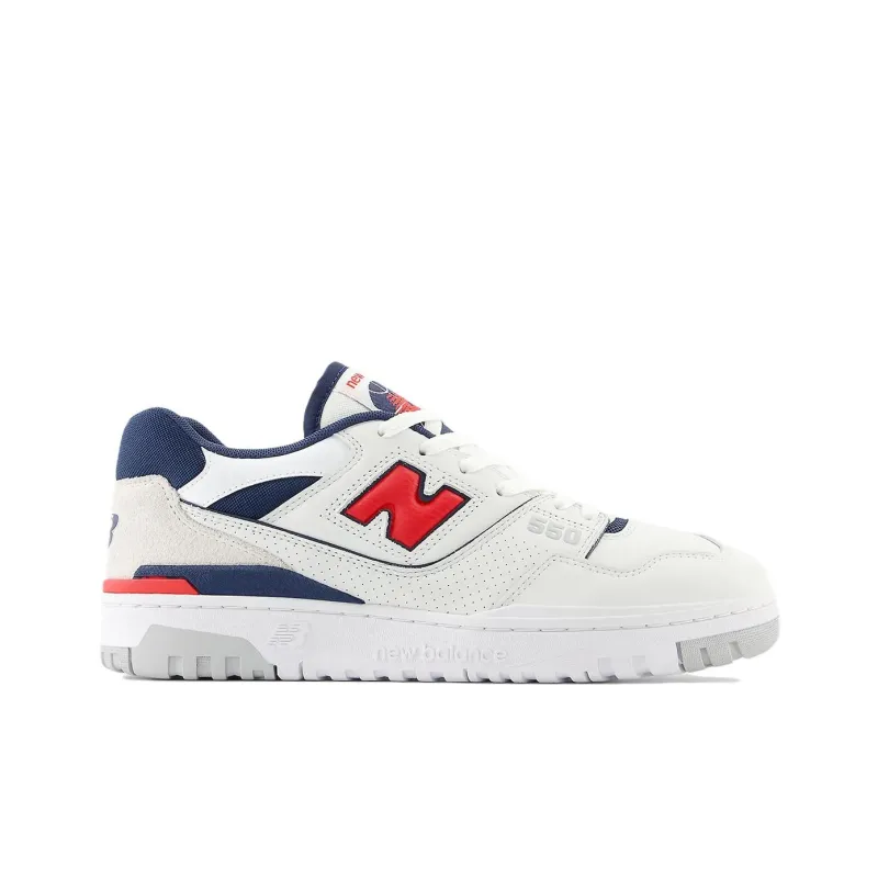New Balance 550 White Navy Red-1