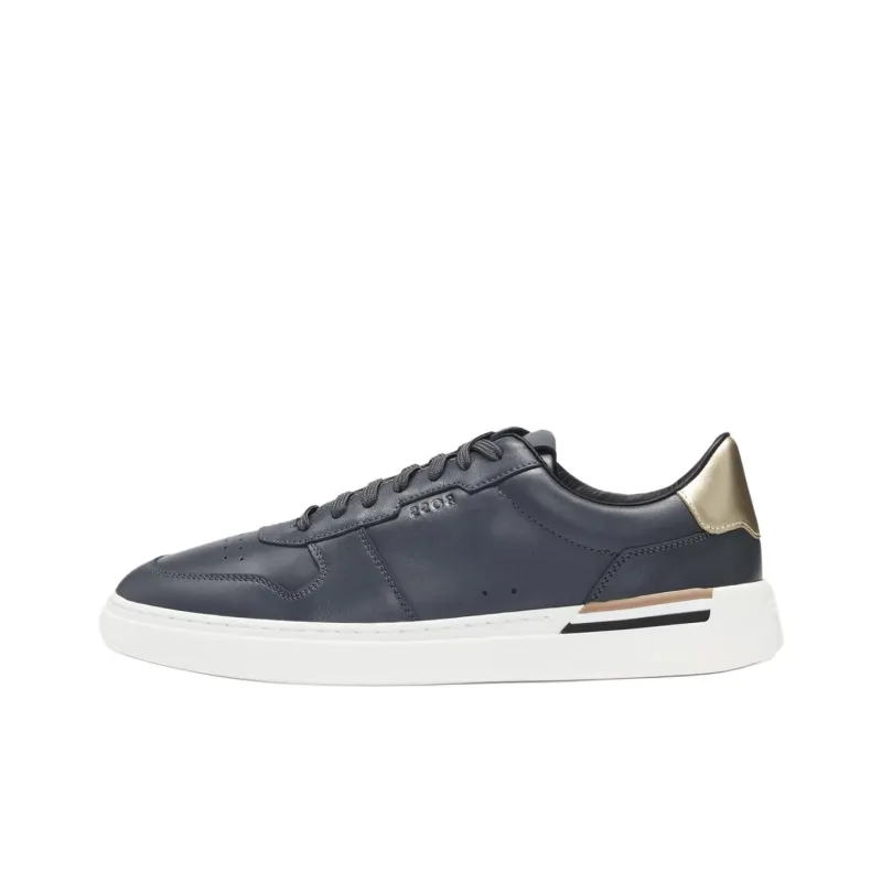 HUGO BOSS Low-Top Skateboard Shoes Men's Dark Gray-0