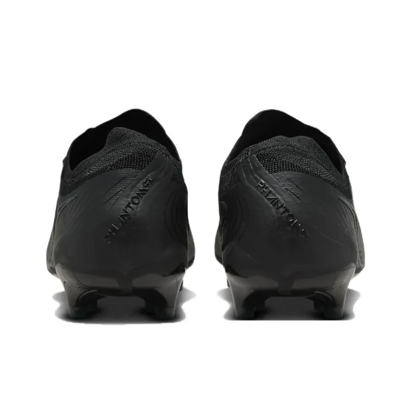 Nike Phantom GX 2 Elite Anti Slip Wear Resistant Soccer Shoes Unisex Black-3