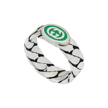GUCCI 925 Sterling Silver Rings Unisex