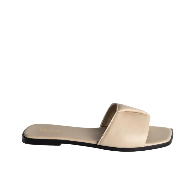 Elleme Slide Slippers Women's Cream-1