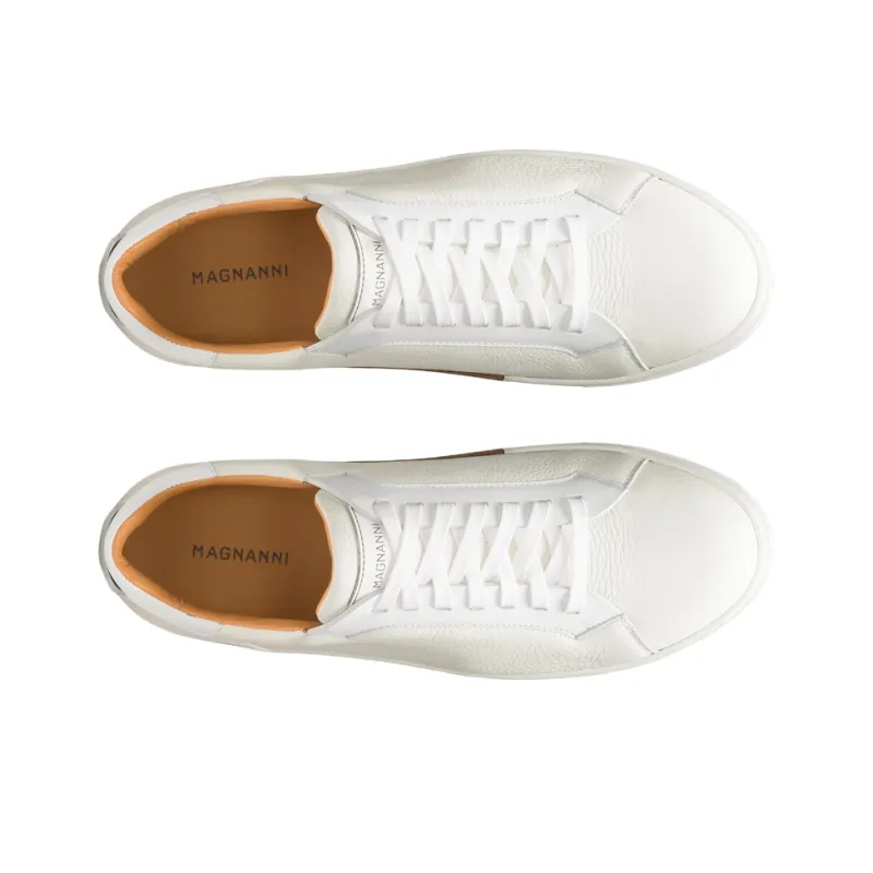 Magnanni Amadeo Low-Top Skateboard Shoes Men's White-2