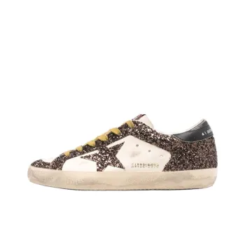 Golden Goose Superstar Low-Top Skateboard Shoes Women's Brown