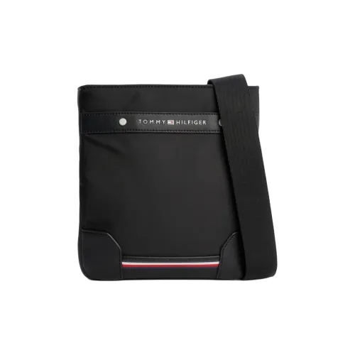 Tommy Hilfiger Polyester Crossbody Bag, Shoulder Bag Men's Black